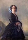 1854 Sophie Wilhelmine, Großherzogin von Baden, née Princess of Sweden by Franz Xaver Winterhalter (private collection) Wm