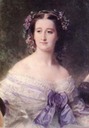 1855 Empress Eugénie from Eugenie and ladies by Franz Xaver Winterhalter