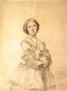 1856 Mademoiselle Cécile Panckoucke by Jean Auguste Dominique Ingres (private collection)