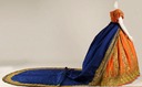 1857-1860 Italian court ensemble (Metropolitan Museum) side view