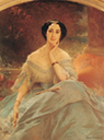 1857 Countess of Hallez Claparède by Edouard Louis Dubufe (Chateau de Compiegne, Oise, France)