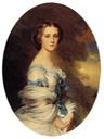 1857 Melanie de Bussiere, comtesse Edmond de Pourtalès by Franz Xaver Winterhalter (private collection)
