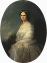 1857 Countess Sofia Andreievna Bobrinskaia, née Countess Shouvalova by Franz Xavier Winterhalter (Hermitage)