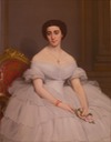 1858 Comtesse Sauvigny, née Marie Alice Singher by Auguste Pichon (Musée des Augustins, Toulouse)
