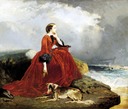 1858 Eugénie at Biarritz by E. Defonds (Chateau de Compiegne)