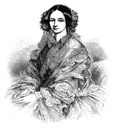 1858 Helena of Mecklenburg-Schwerin from Die Gartenlaube (1858) p. 625