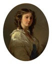 1858 Princess Maria Vasilievna Vorontzova (1819-1895), née Princess Troubetzkaia by Franz Xaver Winterhalter (private collection)