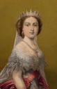 1858 Princess Royal color print