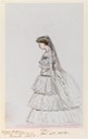 1858 Princess Royal wearing wedding dress by Queen Victoria From costumecocktail.com:2015:12:15:16852