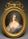 1860-1865 Empress Eugénie by Pierre Paul Emmanuel de Pommayrac (Walters Art Museum, Baltimore Maryland)