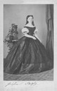 1860(?) Countess Gabriella Pálffy by Mayer György, Pesten (now Budapest)