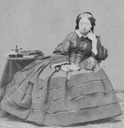 1860 Queen Victoria by Mayall