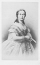 1860s Queen Maria Henriette Anne of Austria carte de visite by Neurdein of Paris