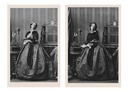 1861 (11 June) Two poses of Lady Abercorn by Camille Silvy