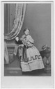 1861 Princess Louise carte de visite by Mayall