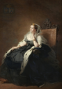 1862 Empress Eugenie in dark dress by Franz Xaver Wonterhalter