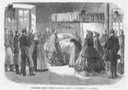 1863 Eugenie visiting cholera patients out take from the Illustrated Times