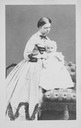 1864 (estimated) Clotilde Bonaparte holding a childby Disdéri & Cie.