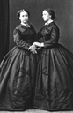 1864 Princesses Helena and Louise, probably by Hills and Saunders