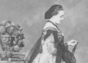 1865 Countess Katinka Andrassy, born Countess Katharina Kendeffy by Borsos és Doctor, Pesten