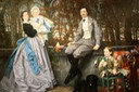 1865 Le marquis et la marquise de Miramon et leurs enfants by Jacques Joseph Tissot (Musée d'Orsay - Paris France)