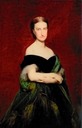 1866 Marie Caroline Auguste de Bourbon-Siciles, Duchesse d'Aumale by Charles-François Jalabert (Musée Condé - Chantilly France)