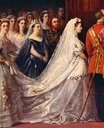 1866 Princess Helena of the United Kingdom Princess Christian of Schleswig-Hostein by Christian Karl Magnussen (Royal collection) outtake