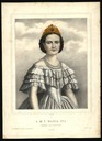 1867 - 1877(?) Maria Pia print by Adolphe Pincon