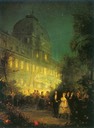 1867 (10 June) Night fete at the Tuilleries by Pierre Tatar van Elven (location unknown to gogm) From a-l-ancien-regime.tumblr.com/post/13978895425/fete-by-night-at-the-tuileries-on-june-10-1867