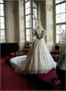 1867 Replica of Worth dress worn by Empress Elisabeth at Hungarian coronation (Gödöllő Castle, Pest Hungary)