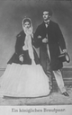 1867 König Ludwig II von Bayern und Prinzessin Sophie (Schwester der Kaiserin Elisabeth Sisi)