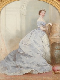 1868 Princess Marie of Hanover by F. A. Tile (Boris Wilnitsky)