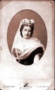 1869 Empress Eugenie photograph by Le Jeune