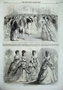 1869 French Court scenes from The Illustrated London News