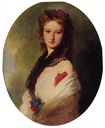 1870 Countess Zofia Zamoyska (1851-1927), née Countess Potocka by Franz Xavier Winterhalter (Muzeum Narodowe w Warszawie, Warsaw)