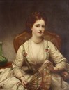 1870 Geraldine Georgiana Mary Anson (1834 or 1844–1927), Marchioness of Bristol by Henry Richard Graves (The Rotunda, Ickworth - Horringer, Bury St Edmunds, Suffolk, UK) bbc.co
