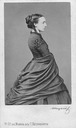 ca. 1870(?) Cécile of Baden, Grand Duchess Olga