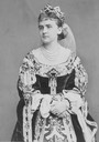 1870s (early) Princess Maria Anna of Prussia, neé Pss of Anhalt Dessau, in costume From carolathhabsburg.tumblr.com/post/119368622412/princess-maria-anna-of-prussia-neé-pss-of-anhalt detint