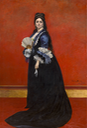 1872 Maria Letizia Rattazzi by Charles-Émile Carolus Duran (Musée des Beaux-Arts - Paris, France) From kmskablog.wordpress.com/2015/04/01/gravin-rattazzi-in-marmer-olieverf/ X 1.5