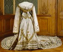 1873 Coronation dress of Sophia of Sweden (Livrustkammaren, Royal Palace - Stockholm Sweden)