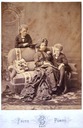 1875 Maria Pia and children