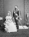 1875 Prinz Philipp of Saxe-Coburg Gotha and Princess Louise of Belgium