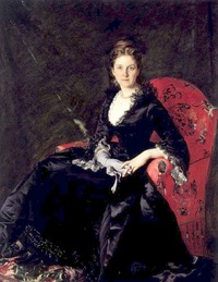 1876 Nadezhda Polovtseva by Charles-Émile-Auguste Carolus-Duran (location ?)