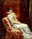 1882 Varvara Miatleva, née Bibikova by Albert Edelfelt (State Pushkin Museum - Moskva Russia)