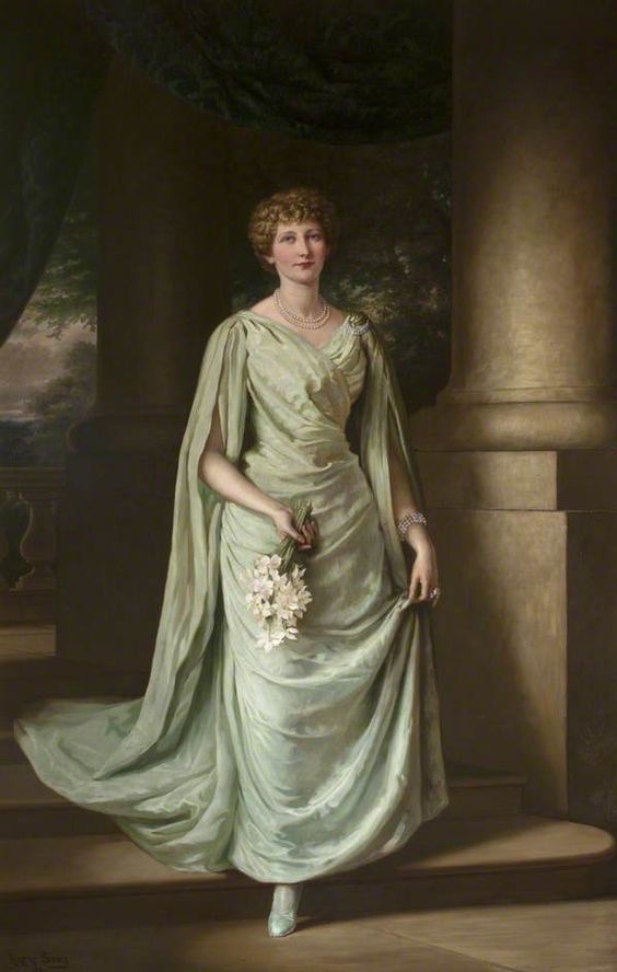 1891 Countess of Lauderdale, probably Ada Twyford Maitland, née Simpson, by Herbert Sidney (Thirlestane Castle - Lauder, Scottish Borders, UK) From Google search