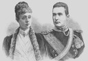 1893 Erzherzogin Margaretha Sophie von Österreich und ihr Gemahl Herzog Albrecht von Württemberg