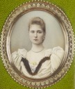 1894-1895 Empress Alexandra by Michael Perchin (Royal Collection)