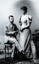 1894 Alexandra and Nicholas photo