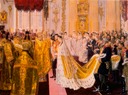 1894 Alexandra wedding by Laurits Tuxen (Royal Collection)