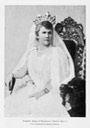 1895 Print Queen Romania Elizabeth Weid Carmen Sylva EB detint